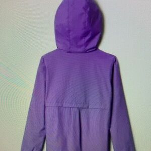 Kids Purple Hooded Jacket